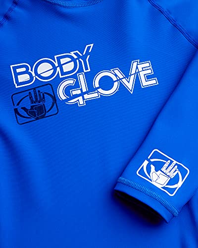 Body Glove Boys' Rash Guard - Blue/White Body Glove Boys' Rash Guard - Blue/White